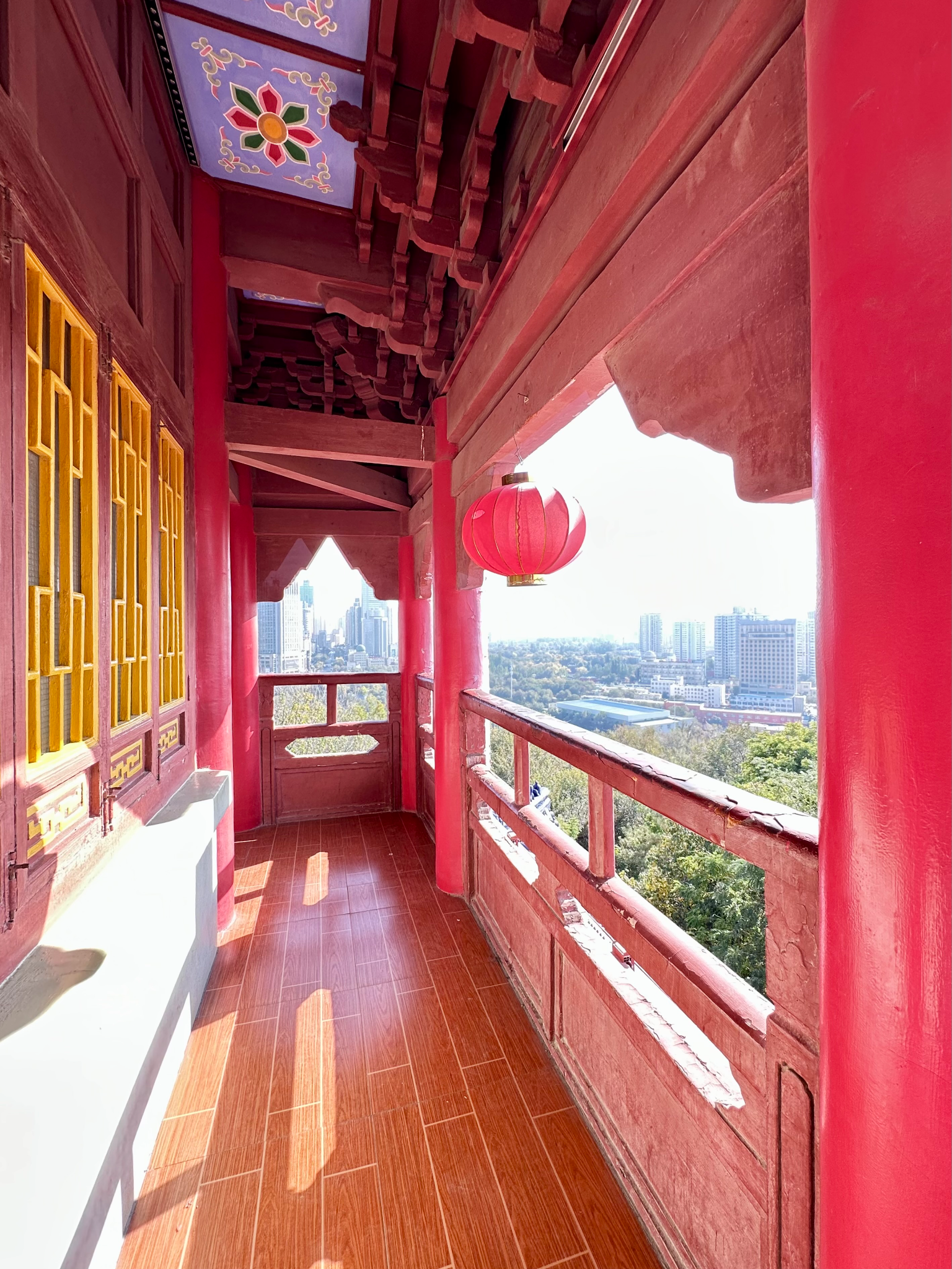 The top floor of Far View Tower